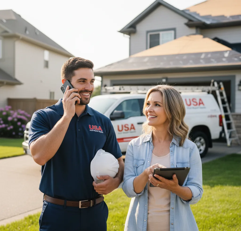 USA Roof Repair Experts customer support in Disputanta